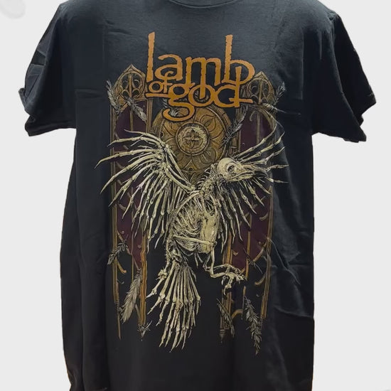 Buy Lamb of God Crow Print T-Shirt Online