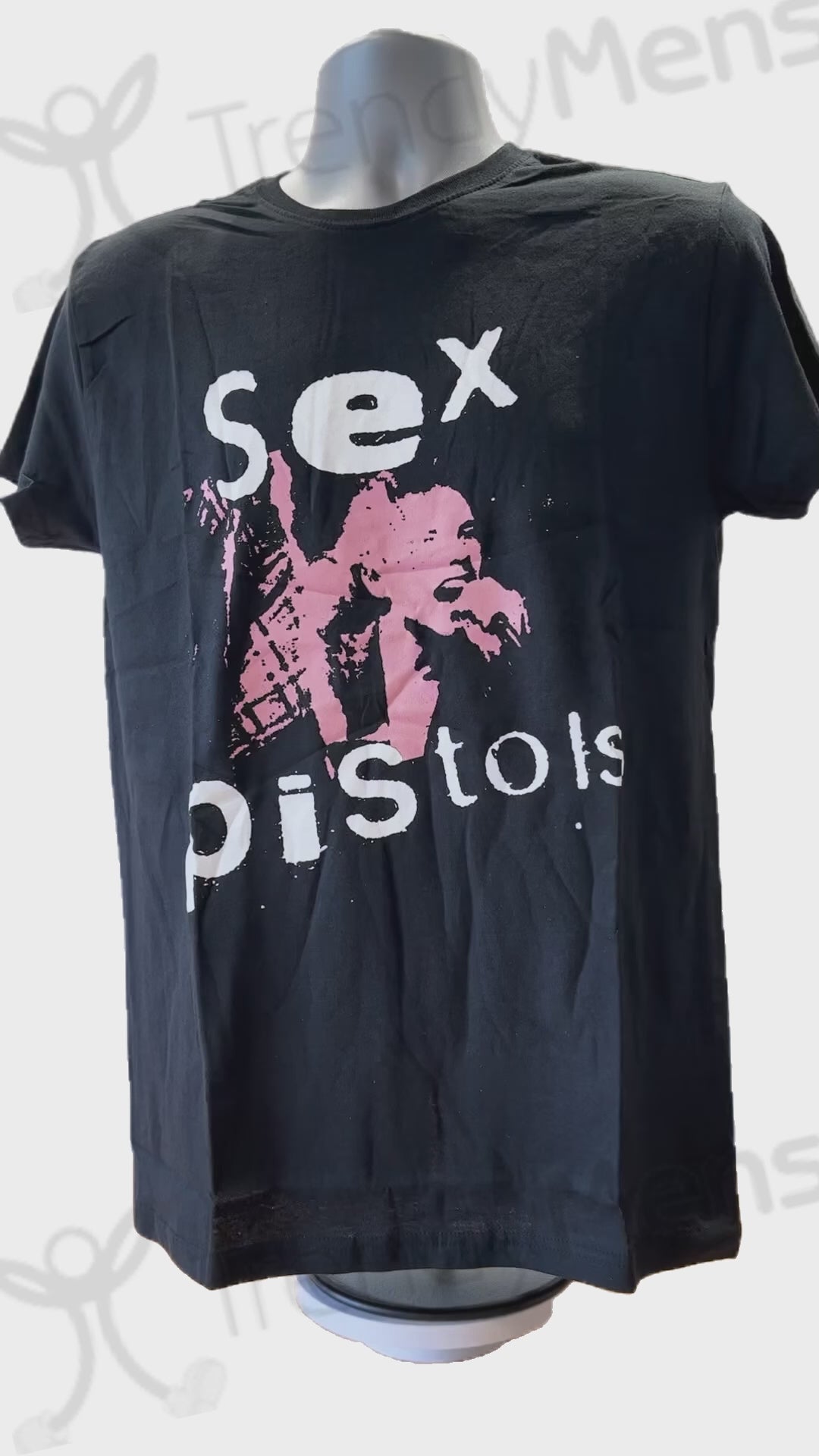 Sex Pistols Anarchy In The UK Men's T-Shirt – Charcoal Grey Punk