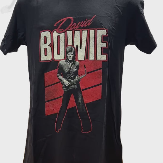 Buy David Bowie Red Sax T-Shirt Online
