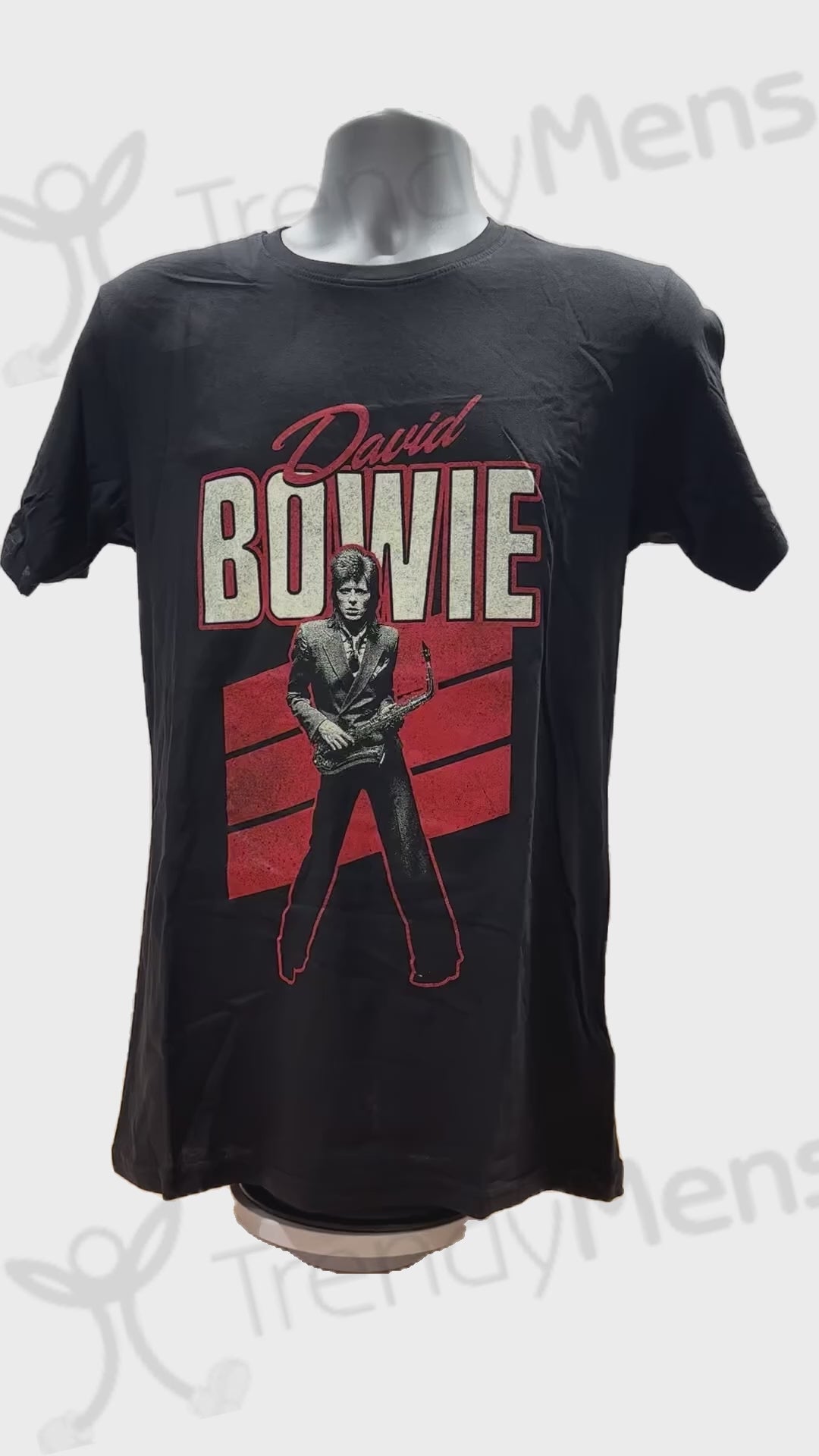 Buy David Bowie Red Sax T-Shirt Online