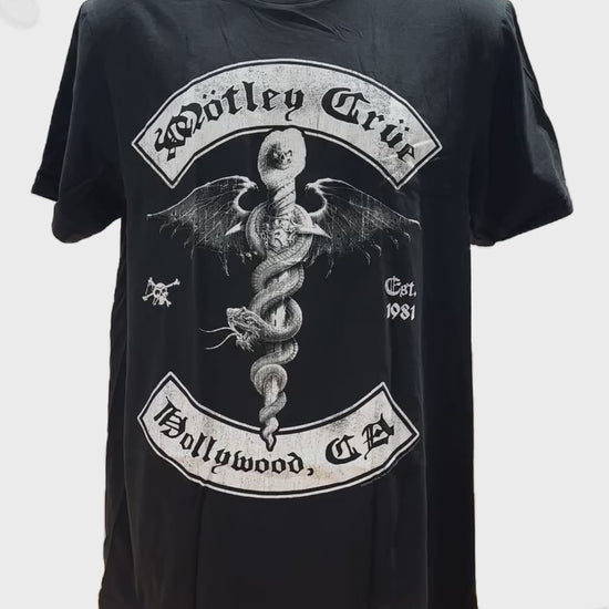 Buy Motley Crue Hollywood Revision T-Shirt Online