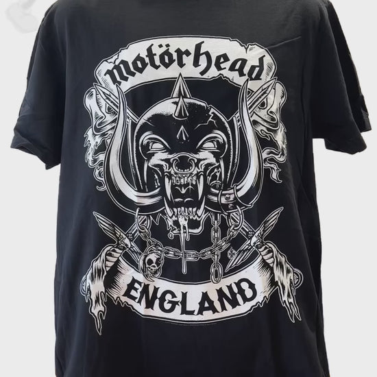 Buy Motorhead Crossed Swords England Men's Tee Online