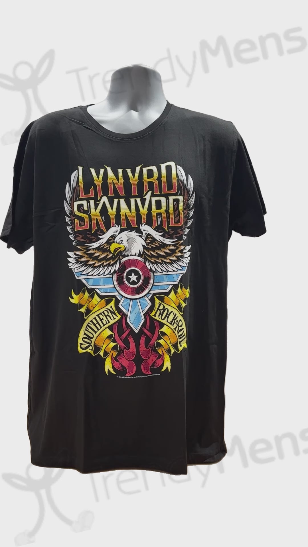 Buy Lynyrd Skynyrd Southern Rock N Roll Black T-Shirt