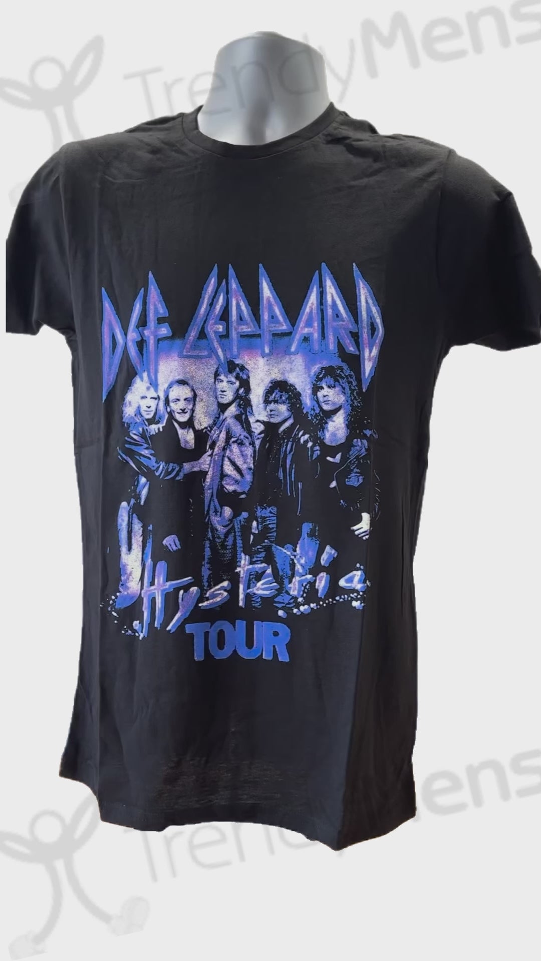 Buy Def Leppard Hysteria Tour Men's T-Shirt Online