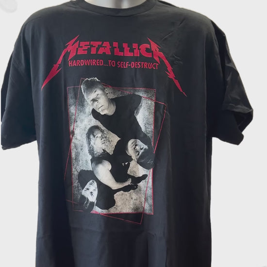 Buy Metallica Hardwired to Self Destruct Band Concrete Men's T-Shirt Online