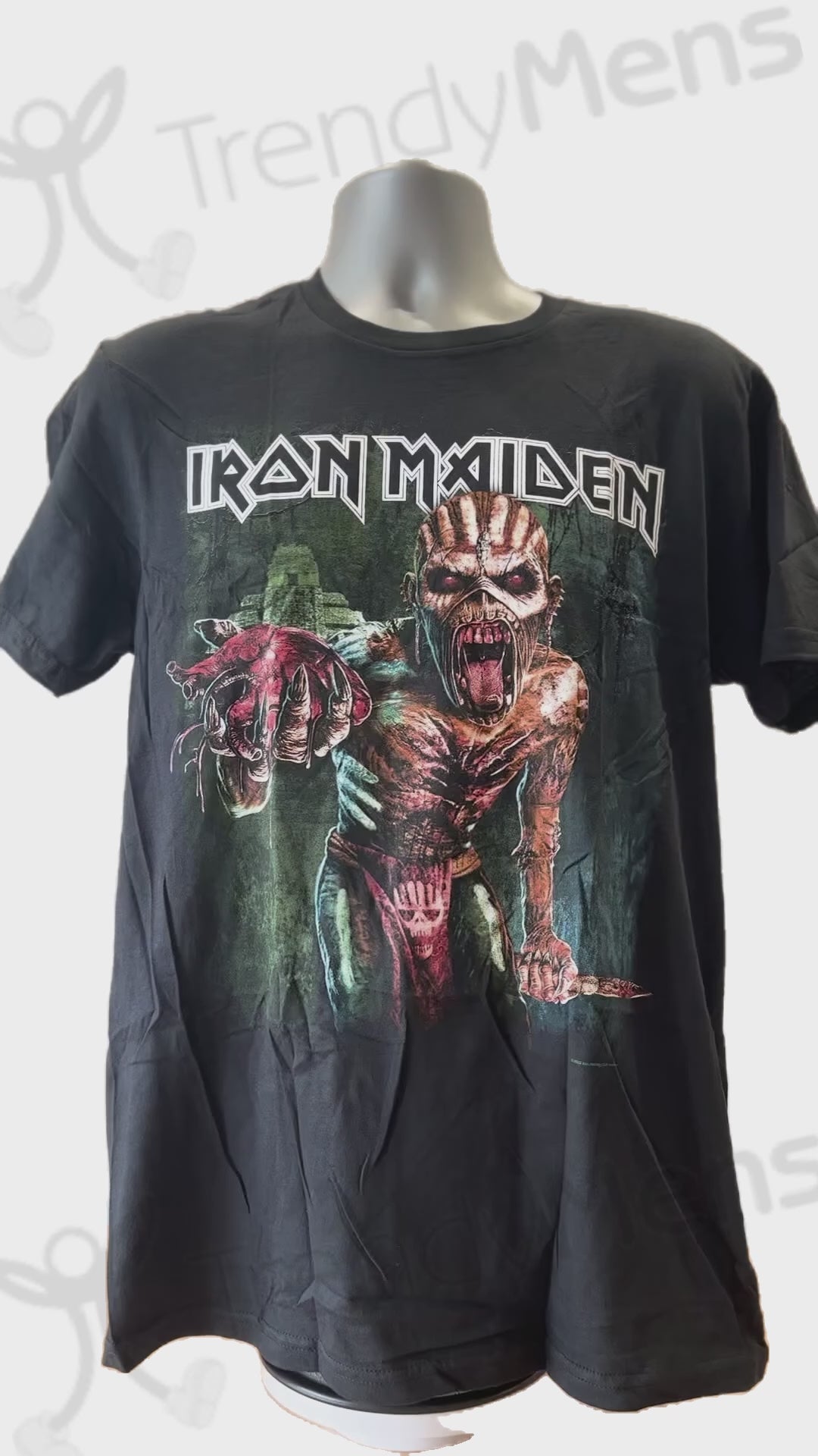 Buy Iron Maiden The Book of Souls European Tour T-Shirt Online